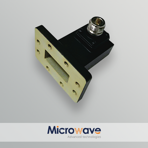 The coaxial to waveguide transition (orthomode structure) & Circular Waveguide Coaxial Converter